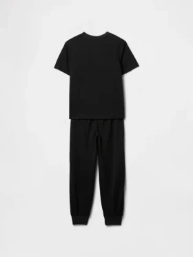 Conjunto de pijama con pantalones tipo jogger reciclados para niños