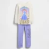 Conjunto de pijama de algodón cepillado orgánico «Wicked» para Bebé y Niño
