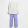 Conjunto de pijama de algodón cepillado orgánico «Wicked» para Bebé y Niño