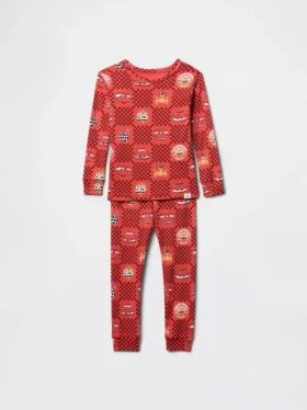 Conjunto de pijama de algodón orgánico cepillado de GAP × Disney para Bebé y Niño con el tema de Cars