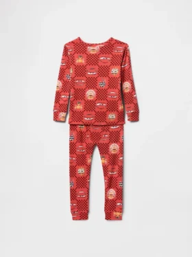 Conjunto de pijama de algodón orgánico cepillado de GAP × Disney para Bebé y Niño con el tema de Cars