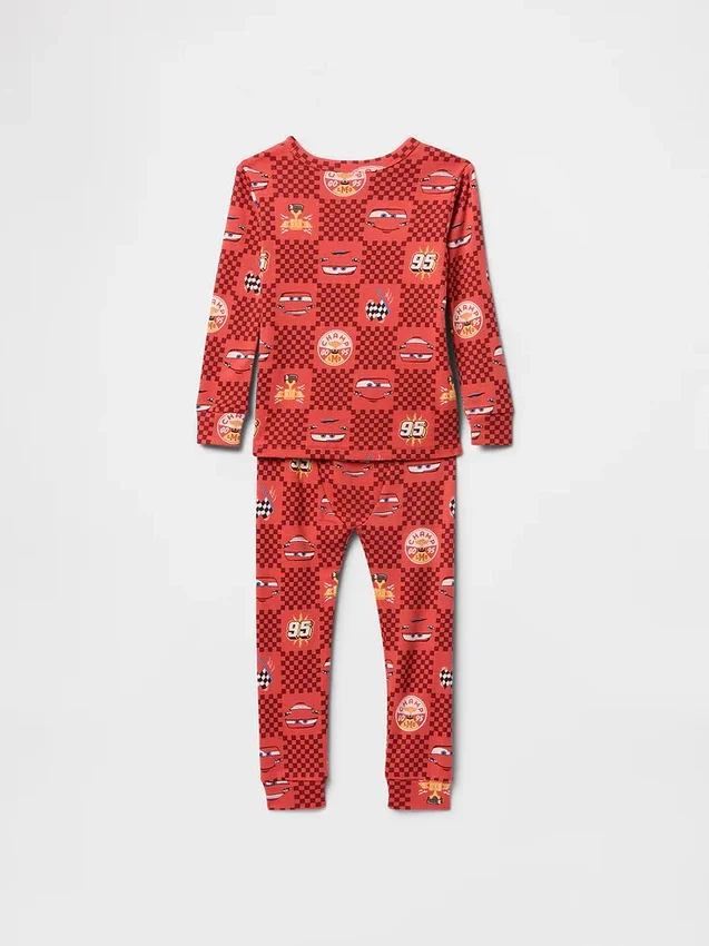 Conjunto de pijama de algodón orgánico cepillado de GAP × Disney para Bebé y Niño con el tema de Cars