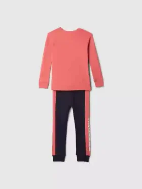 Conjunto de pijama de algodón orgánico cepillado de Marvel para Bebé y Niño