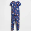 Conjunto de pijama de algodón orgánico cepillado de Marvel para Bebé y Niño