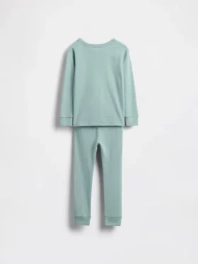 Conjunto de pijama de algodón orgánico cepillado de Star Wars para Bebé y Niño