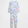 Conjunto de pijama de algodón orgánico cepillado GAP × Disney para Bebé y Niño