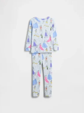 Conjunto de pijama de algodón orgánico cepillado GAP × Disney para Bebé y Niño