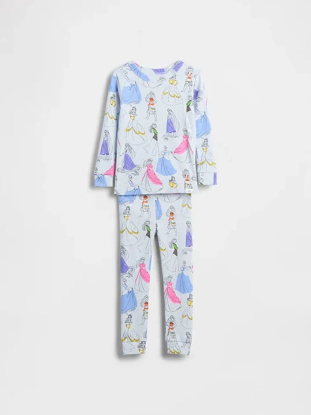 Conjunto de pijama de algodón orgánico cepillado GAP × Disney para Bebé y Niño