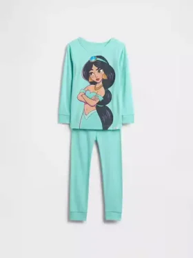 Conjunto de pijama de algodón orgánico cepillado GAP × Disney para Bebé y Niño