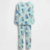 Conjunto de pijama de algodón orgánico cepillado GAP × Disney para Bebé y Niño