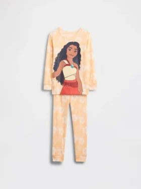 Conjunto de pijama de algodón orgánico cepillado GAP × Disney para Bebé y Niño