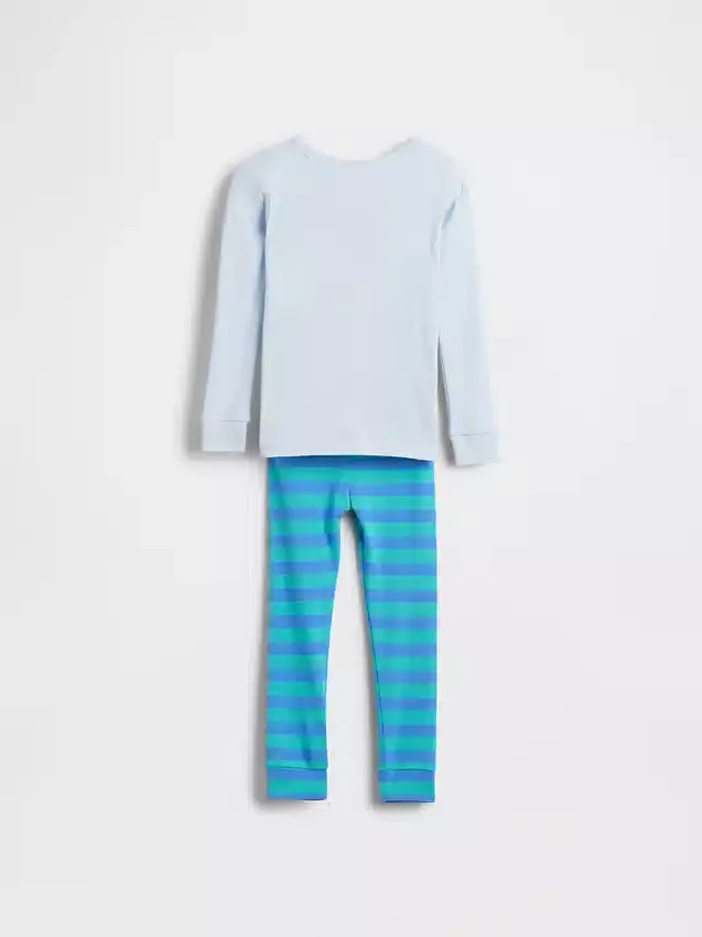 Conjunto de pijama de algodón orgánico cepillado GAP × Disney para Bebé y Niño
