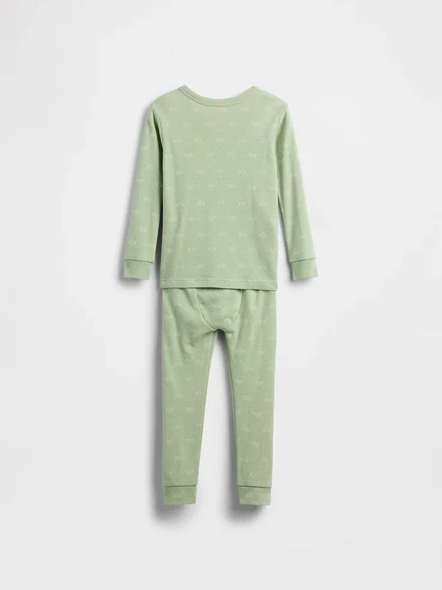 Conjunto de pijama de algodón orgánico cepillado GAP × Disney para Bebé y Niño