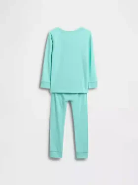 Conjunto de pijama de algodón orgánico cepillado GAP × Disney para Bebé y Niño