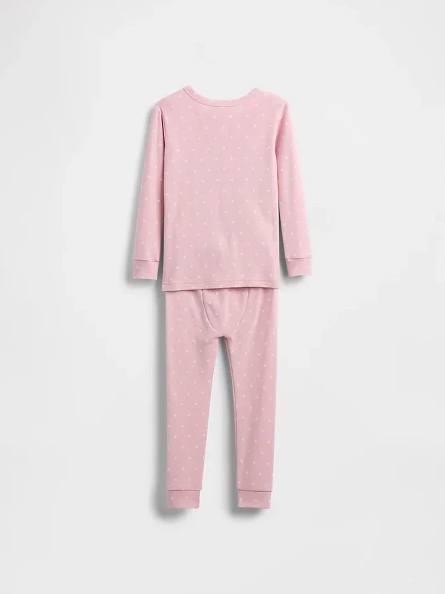 Conjunto de pijama de algodón orgánico cepillado GAP × Disney para Bebé y Niño