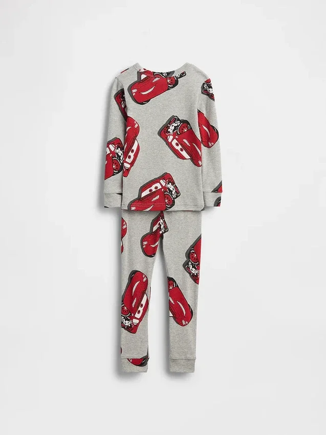 Conjunto de pijama de algodón orgánico cepillado GAP × Disney para Bebé y Niño