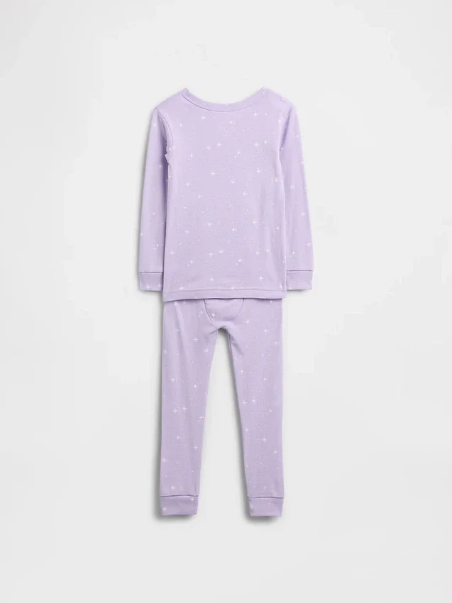 Conjunto de pijama de algodón orgánico cepillado GAP × Disney para Bebé y Niño