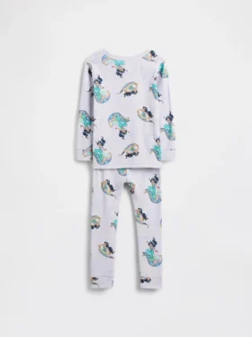 Conjunto de pijama de algodón orgánico cepillado GAP × Disney para Bebé y Niño