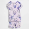 Conjunto de pijama de algodón orgánico cepillado «Marvel» para Bebé y Niño