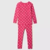 Conjunto de pijama de algodón orgánico cepillado para bebés y niños