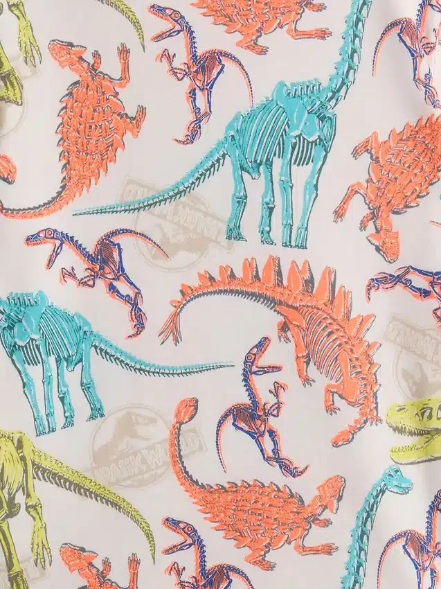 Conjunto de pijama de algodón orgánico cepillado para niños