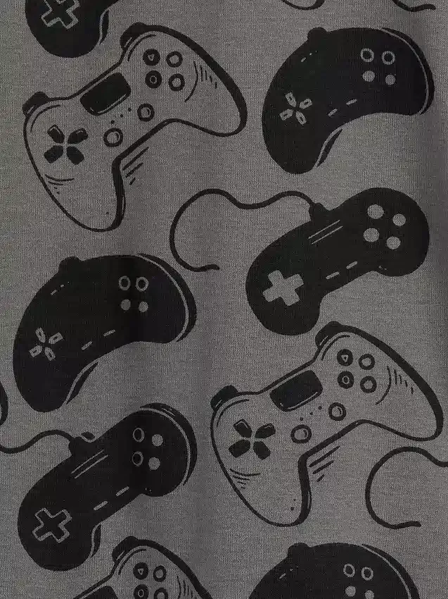 Conjunto de pijama de algodón orgánico cepillado para niños