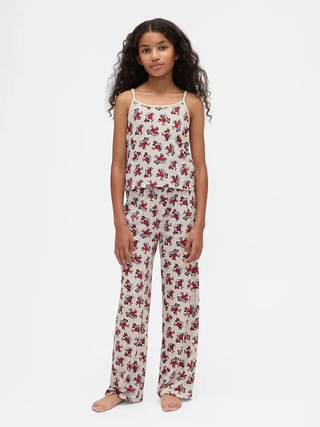 Conjunto de pijama de camiseta sin mangas reciclada GAP × Disney Kids