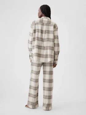 Conjunto de pijama de franela