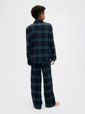 Conjunto de pijama de franela reciclada para niños