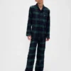 Conjunto de pijama de franela reciclada para niños