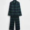 Conjunto de pijama de franela reciclada para niños