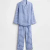 Conjunto de pijama de franela reciclada para niños