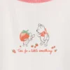 Conjunto de pijama de pantalones cortos de punto acanalado reciclado de Winnie the Pooh para niños