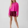 Conjunto de pijama de pantalones cortos reciclado para niños