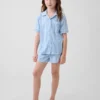 Conjunto de pijama de pantalones cortos reciclado para niños