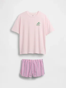 Conjunto de pijama de pantalones cortos reciclado para niños