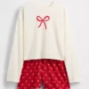 Conjunto de pijama de pantalones cortos reciclado para niños