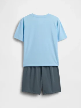Conjunto de pijama de pantalones cortos reciclado para niños