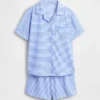 Conjunto de pijama de pantalones cortos reciclado para niños