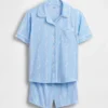 Conjunto de pijama de pantalones cortos reciclado para niños