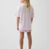 Conjunto de pijama de pantalones cortos reciclado para niños