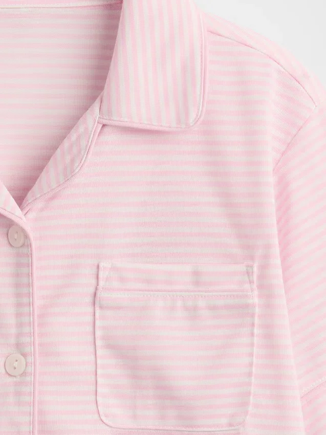 Conjunto de pijama de pantalones cortos reciclado para niños