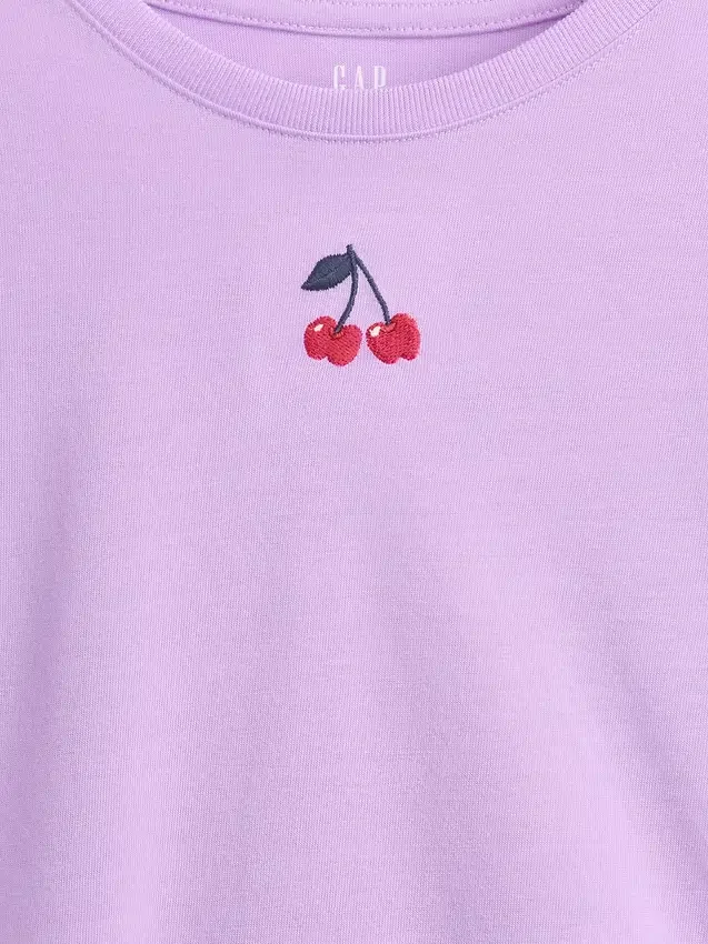 Conjunto de pijama de pantalones cortos reciclado para niños