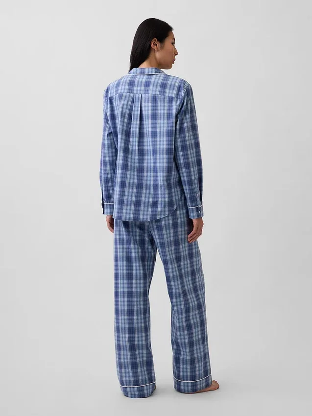 Conjunto de pijama de popelín