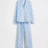 Conjunto de pijama de popelín
