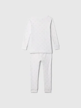 Conjunto de pijama de princesa de algodón orgánico cepillado de GAP × Disney Baby