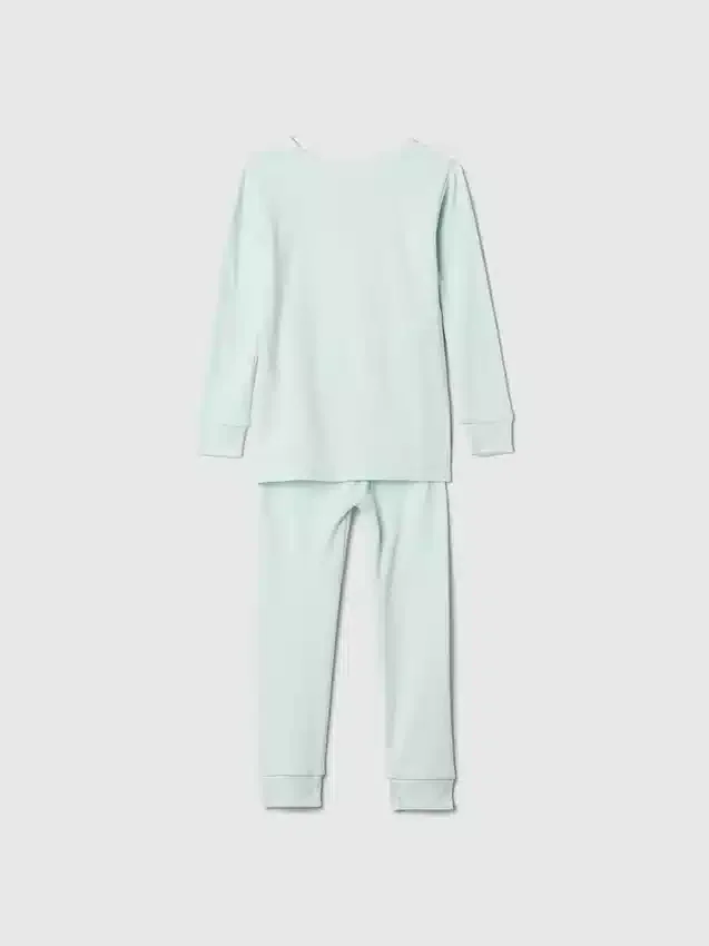 Conjunto de pijama de princesa de algodón orgánico cepillado de GAP × Disney Baby