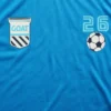 Conjunto de pijama oversize reciclado para niños con pantalones cortos de fútbol