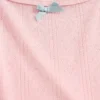 Conjunto de pijama para niños con camiseta sin mangas de punto pointelle reciclado