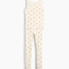 Conjunto de pijama para niños de algodón orgánico cepillado con camiseta sin mangas y leggings